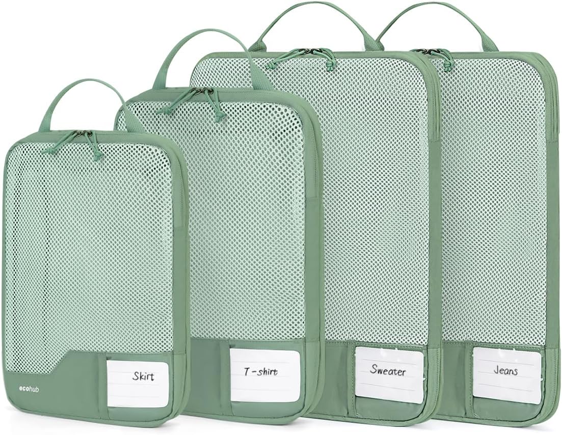 4-Piece Compression Packing Cubes
