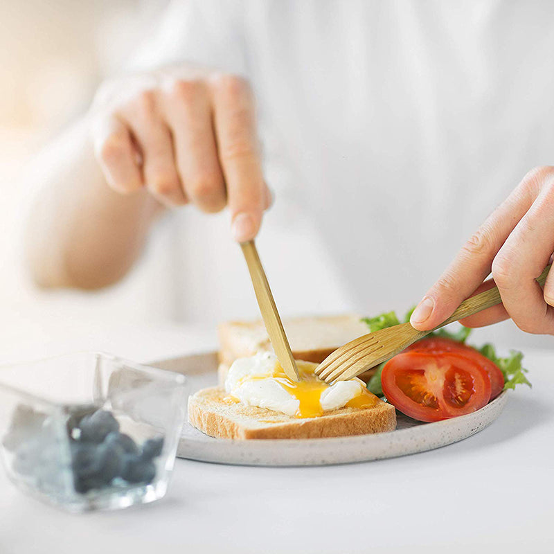 Reusable Bamboo Cutlery Set