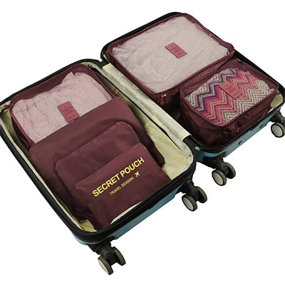 Travel Bag Packing Cubes