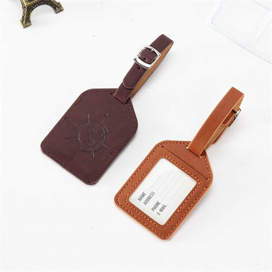 Compass Luggage Tag